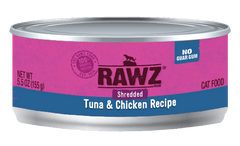 RAWZ Cat Shredded Tuna and Chicken 5.5oz