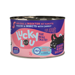 Lucky Lou - Poultry & Insects with carrot  200g