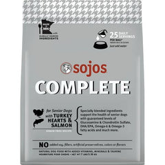 Sojo's Complete - Freeze Dried Turkey Hearts & Salmon Senior