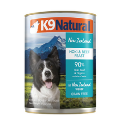 K9 Natural - Hoki & Beef Feast Can