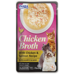 INABA Chicken Broth Chicken & Salmon Recipe