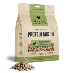 Vital Essentials - Dog Freeze-Dried Protein Mix-In Rabbit Mini Nibs Topper