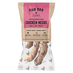 Vital Essentials - Dog & Cat Raw Bar Chicken Necks Treat