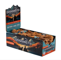 DOGGINSTIX Dog Chew - Tripe Lamb Braided Sticks