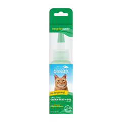 TropiClean Fresh Breath Clean Teeth Gel for Cats 2oz