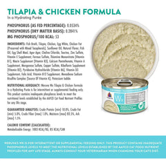 Weruva Cat Tilapia & Chicken Formula in a Hydrating Puree 3oz