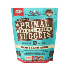 Primal Cat Freeze-Dried Chicken & Salmon Nuggets