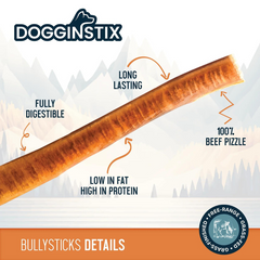 DOGGINSTIX Bully Sticks