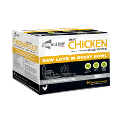 Iron Will Raw - Basic Chicken Single Protein
