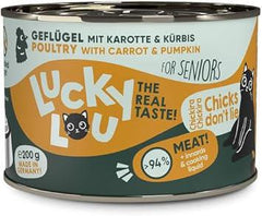 Lucky Lou - Senior Poultry with Carrot & Pumpkin 200g