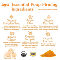 Fera Pets - Organic Pumpkin Plus Fiber Support for Dogs & Cats