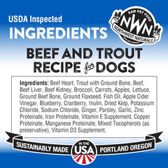 Northwest Naturals - Dog Freeze Dried Beef & Trout Nuggets