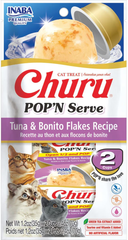 INABA Churu Pop'n Serve Tuna & Bonito Flakes Recipe