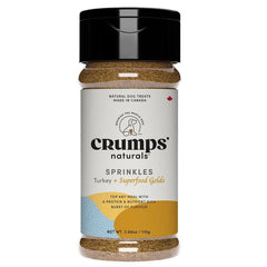 Crumps' Naturals - Dog Turkey + Superfood Golds Sprinkles Food Topper