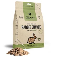 Vital Essentials - Dog Freeze-Dried Rabbit Entree Mini Nibs