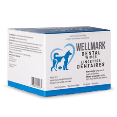 Wellmark Dog/Cat Dental Wipes 50ct