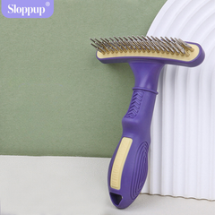 Stainless Steel Deshedding Undercoat Rake Comb