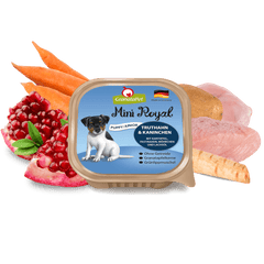 GranataPet - Mini Royal Puppy Turkey & Coney with Potato and Parsnip