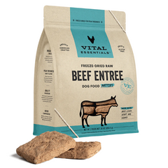 Vital Essentials - Dog Freeze-Dried Beef Entree Patties