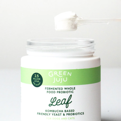 Green Juju - Leaf - Fermented, Kombucha-Based Probiotic