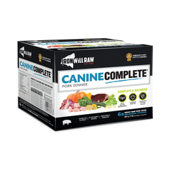 Iron Will Raw - Canine Complete Pork Dinner