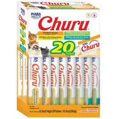 INABA Churu Puree chicken Variety Box 20 Tubesx14g