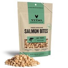 Vital Essentials - Dog Freeze-Dried Salmon Bites Treats