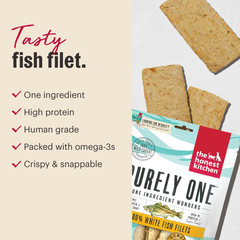 The Honest Kitchen Wishes Whitefish Fillet Treat
