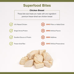 Badlands Ranch Superfood Bites Chicken Breast Treats