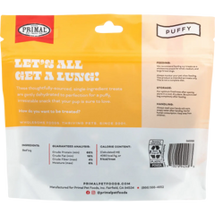 Primal Dog Dehydrated Treats Let's All Get A Lung Beef