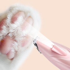 Electric Pet Paw Trimmer With LED Light 11mm Blades