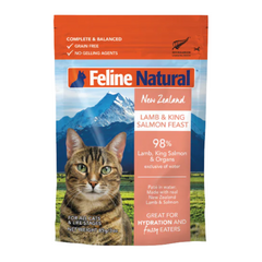 K9 Feline Natural - Lamb & King Salmon Feast Pouch