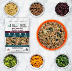 Tom & Sawyer - Beef & Broccoli Gently Cooked Dog Food