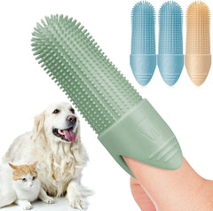 Pet Silicone Finger Toothbrush suitable for all sizes