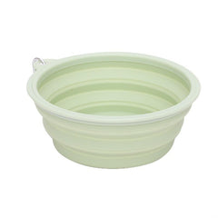 Pet outdoor folding bowl