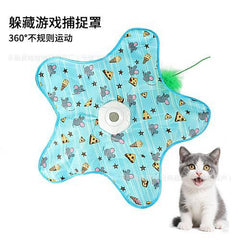 Automatic Hide & Seek Cat Toy