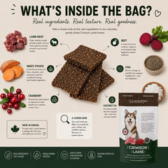 Ancestral - Crimson Lamb Dog Treat