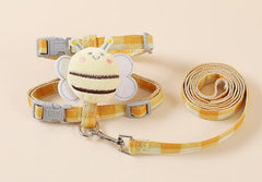 Pet H-Shaped Leash with Stuffed Toy