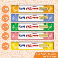 INABA Churu Puree Tuna & Chicken Variety Jar