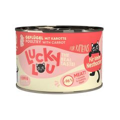 Lucky Lou - Kitten Poultry with carrot  200g