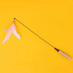 Cat Feather Teaser Replaceable Feather