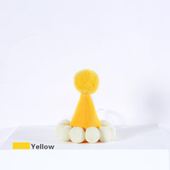 Pet birthday hat soft plush