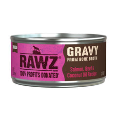 RAWZ Cat Gravy Salmon, Beef & Coconut Oil 5.5oz