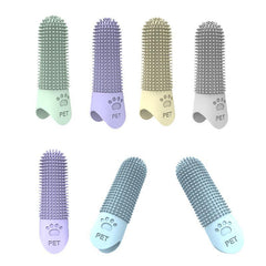 Pet Silicone Finger Toothbrush