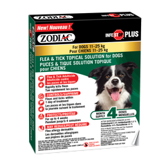 Zodiac Infestop Plus Dogs 11kg to 25kg