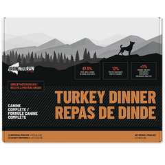 Iron Will Raw - Canine Complete Turkey Single Protein Dinner