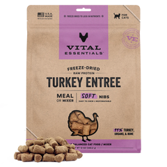 Vital Essentials - Cat Freeze-Dried Turkey Soft Nibs