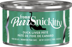 Fromm Cat PurrSnickitty Duck Liver Pate 3oz