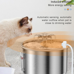 Automatic Circulating Stainless Steel Water Fountain with Sensor