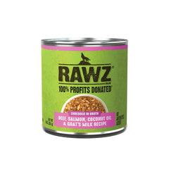 RAWZ Dog Shredded Beef, Salmon, Coconut Oil & Goat's Milk Stew 10oz